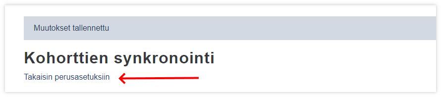 Lisää Käyttäjät Automaattisesti Kohortteihin (kohorttien Synkronointi)